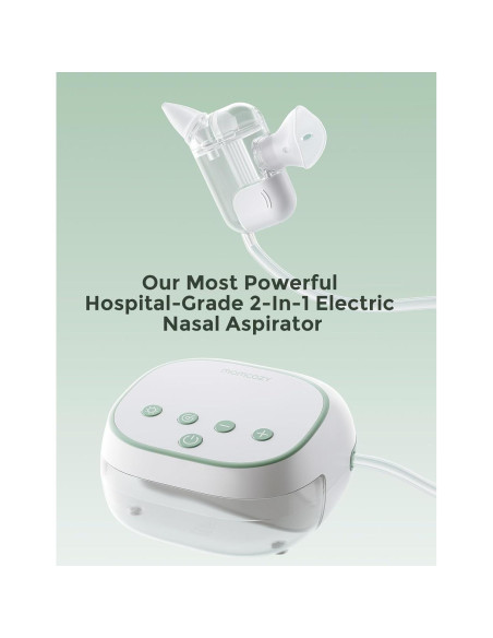 Aspirador Nasal Eléctrico Momcozy BreezyClear Pro 75 kPa