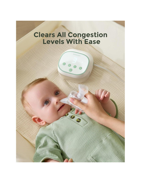 Aspirador Nasal Eléctrico Momcozy BreezyClear Pro 75 kPa