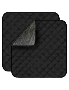 Almohadillas Impermeables Reutilizables GRUENERDE 56x53cm Negro