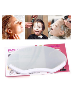 100 Visores Faciales Desechables EBANKU para Maquillaje y Cuidado Postoperatorio