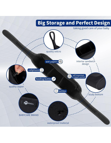 Organizador de Cochecito NEXANIC con Portavasos Aislados