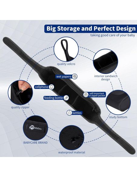 Organizador de Cochecito NEXANIC con Portavasos Aislados