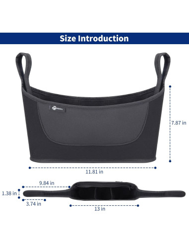 Organizador de Cochecito NEXANIC con Portavasos Aislados