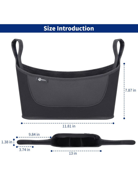 Organizador de Cochecito NEXANIC con Portavasos Aislados