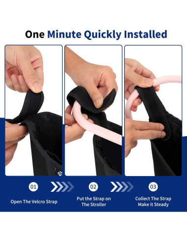 Organizador de Cochecito NEXANIC con Portavasos Aislados