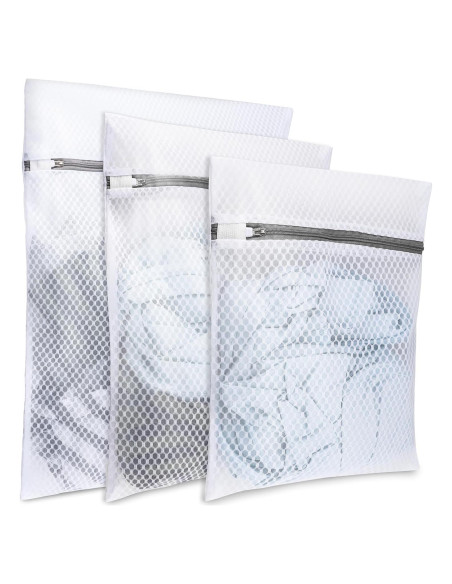 Bolsas de Lavandería de Malla VUEKYN - 3 Tamaños (Grande, Mediana, Pequeña)