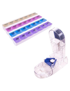 Organizador de Medicamentos Carex Mediplanner 7 Días con Cortador