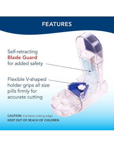 Organizador de Medicamentos Carex Mediplanner 7 Días con Cortador