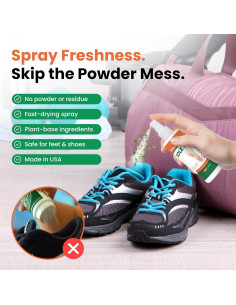 Sole Mist Desodorante Natural para Zapatos y Pies 100 ml 2