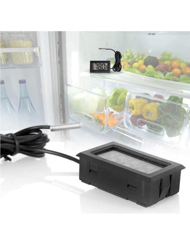 Termómetro Digital LCD AOICRIE 4pcs para Refrigerador -50C a 70C
