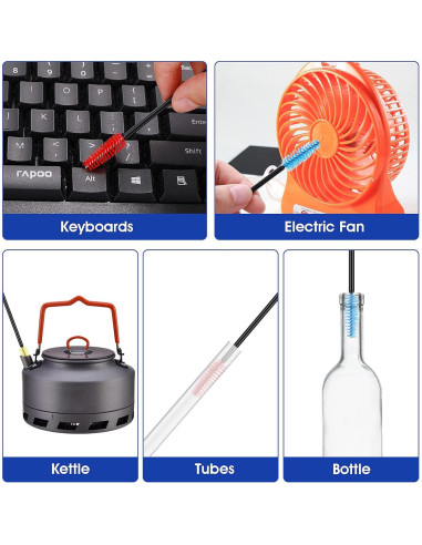 18 Cepillos de Limpieza Prasacco para Alimentadores de Colibrí