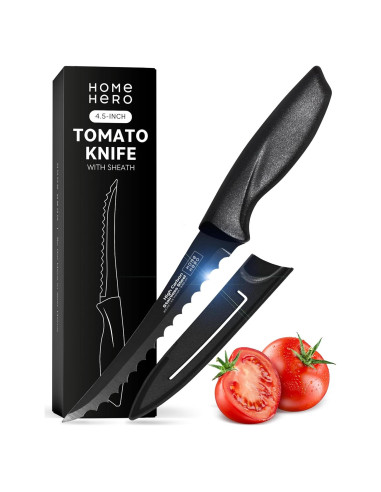 Cuchillo de Tomate Home Hero 11.43 cm Acero Inoxidable Ergonómico