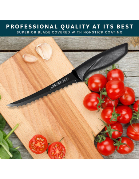 Cuchillo de Tomate Home Hero 11.43 cm Acero Inoxidable Ergonómico