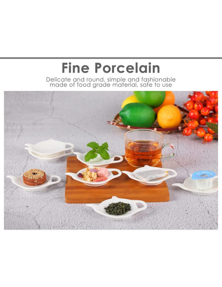 Soporte para Bolsitas de Té Tetera DS. Estilo Distintivo 4 Piezas