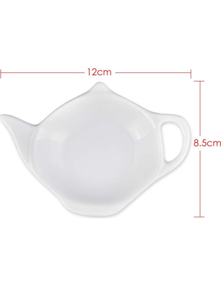 Soporte para Bolsitas de Té Tetera DS. Estilo Distintivo 4 Piezas