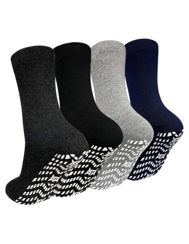 Calcetines Antideslizantes ZAKASA Unisex X-Grande 4 Pares