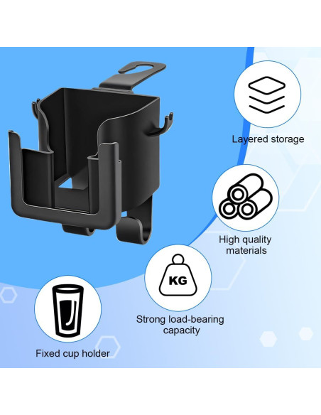 Soporte para Taza en Reposacabezas de Auto TNAIYH 2PCS