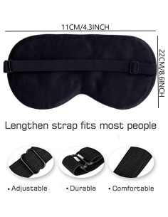 Maxfeel Máscara de Seda Pura para Dormir - Color Floral 2