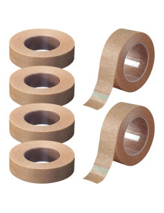 6 Rollos de Cinta Nasal Quirúrgica Microporosa YUEWEESER 1.27cm