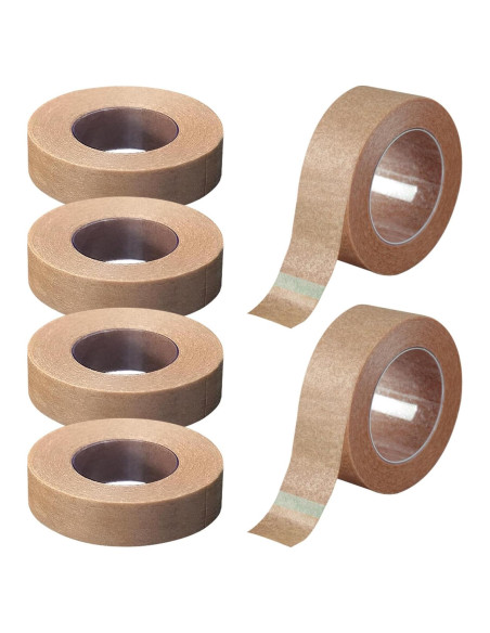 6 Rollos de Cinta Nasal Quirúrgica Microporosa YUEWEESER 1.27cm