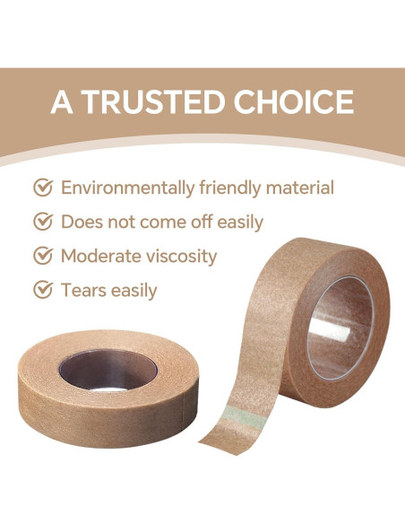 6 Rollos de Cinta Nasal Quirúrgica Microporosa YUEWEESER 1.27cm