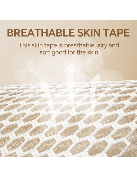 6 Rollos de Cinta Nasal Quirúrgica Microporosa YUEWEESER 1.27cm