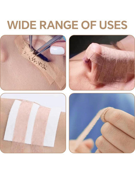 6 Rollos de Cinta Nasal Quirúrgica Microporosa YUEWEESER 1.27cm