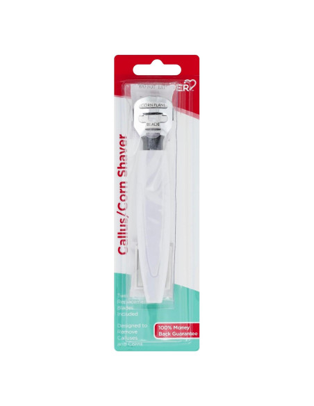 Raspador de Callos Leader Profesional Acero Inoxidable 2 Cuchillas