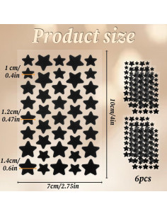 240 Parches para Acné Estrella Negros LXUEJIE Hidrocoloides 2