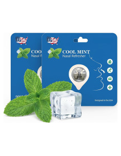 Clip Nasal Refrescante WESOCES con Aceite de Menta - 2 Pack