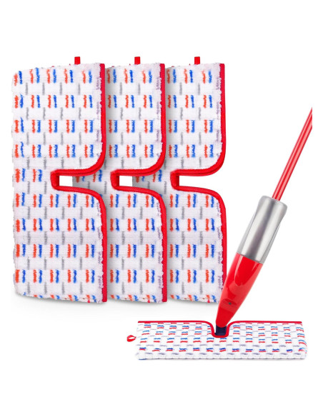 Paños de Mopa de Microfibra ILAVCOOL para O-Cedar Promist MAX - 3 Paquetes