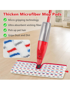 Paños de Mopa de Microfibra ILAVCOOL para O-Cedar Promist MAX - 3 Paquetes 2