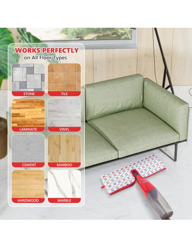 Paños de Mopa de Microfibra ILAVCOOL para O-Cedar Promist MAX - 3 Paquetes