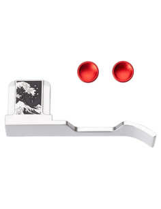 Empuñadura de metal para cámara Fujifilm X100V/X100VI - Olas Kanagawa