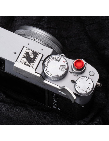 Empuñadura de metal para cámara Fujifilm X100V/X100VI - Olas Kanagawa