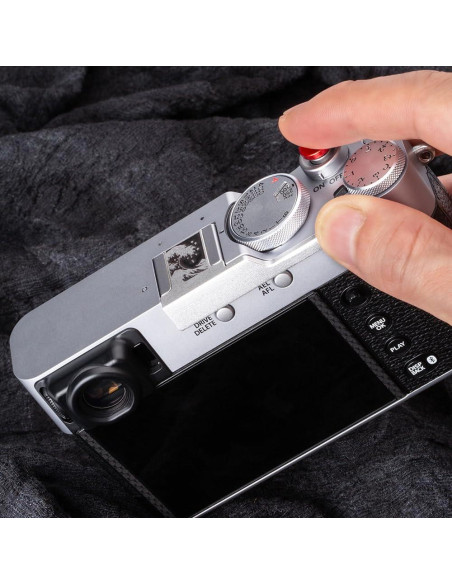 Empuñadura de metal para cámara Fujifilm X100V/X100VI - Olas Kanagawa