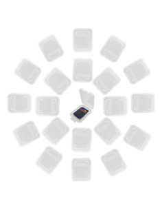 Caja de Almacenamiento para Tarjetas de Memoria SteelFever 20 PCS