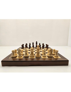 Juego de Ajedrez Magnético de Madera 30 cm Plegable Huizhou 2