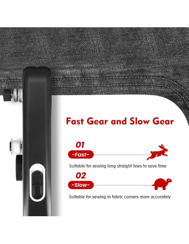 Máquina de Coser de Mano Xamanabu Mini Eléctrica Portátil