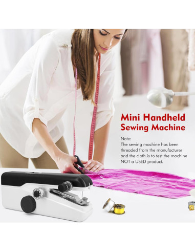 Máquina de Coser de Mano Xamanabu Mini Eléctrica Portátil
