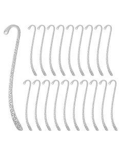 Paquete de 20 Marcadores de Página de Metal Vintage EKDJKK