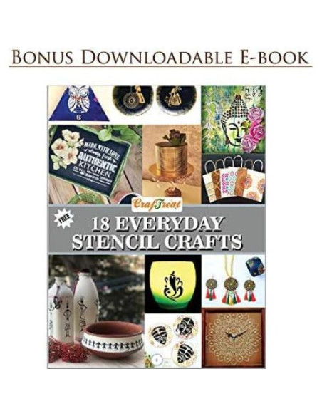 Plantilla Reutilizable Guion Francés CrafTreat A4 para Manualidades