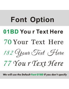 Placas de Nombre Personalizadas EDSG 1x3" Metal Negro 2