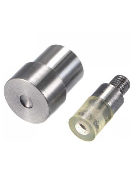 Conjunto de Troqueles de Remaches uxcell 6mm Acero y Goma