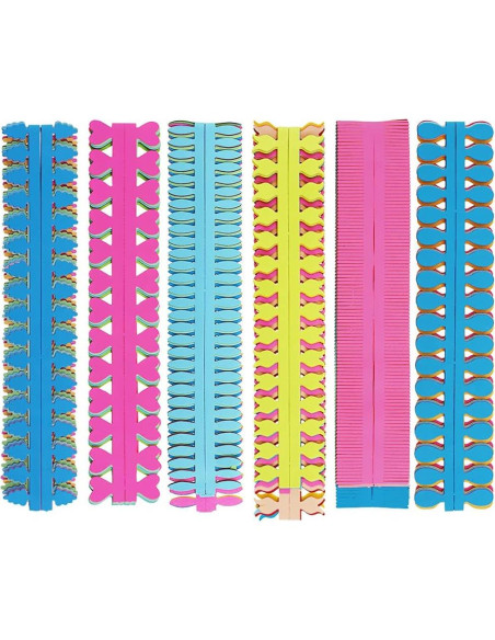 Tiras de Papel Quilling Coloridas SaktopDeco 112 Piezas 35 cm