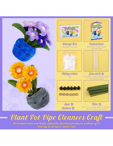 Kit de Limpiadores de Tuberías Zlulary 470PCS para Manualidades