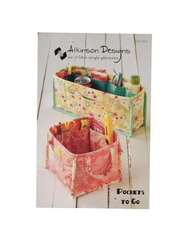 Patrón de Bolsillos Atkinson Design ATK150 21.6x14 cm