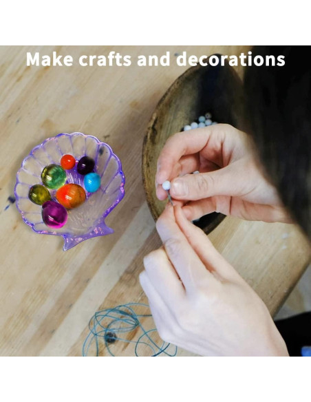 Moldes de Silicona DLAND para Resina Esféricos - 2 Pcs