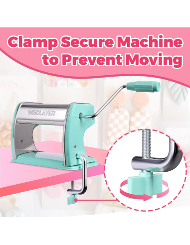 Máquina de Prensa de Arcilla WECLAYER con 7 Grosor y Accesorios