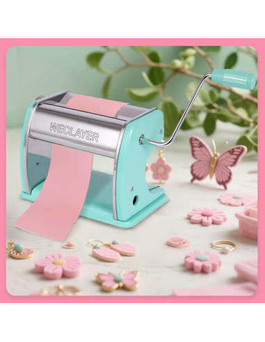 Máquina de Prensa de Arcilla WECLAYER con 7 Grosor y Accesorios